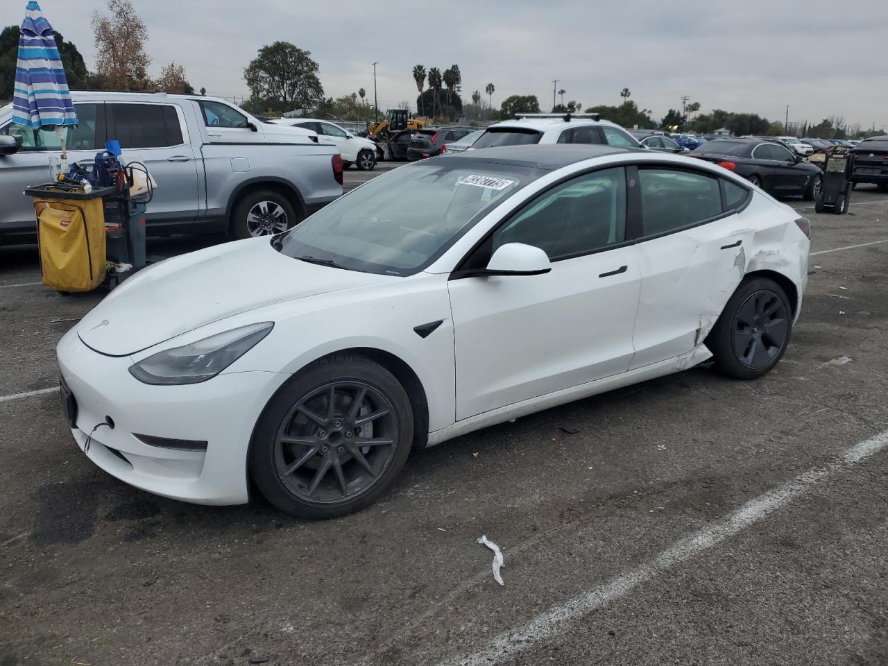 2023 TESLA MODEL 3  VIN:5YJ3E1EA0PF450605