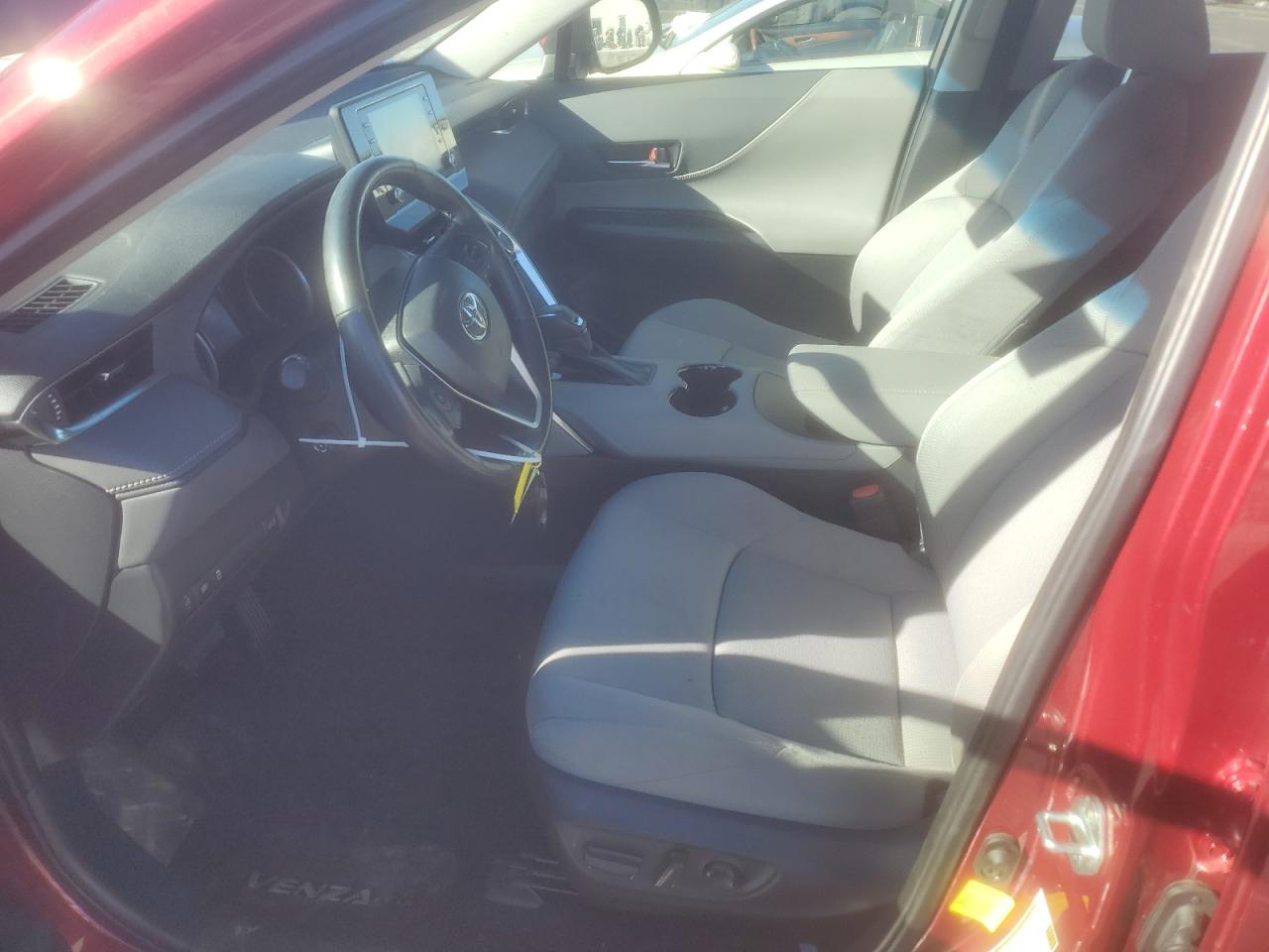 2022 TOYOTA VENZA LE VIN:JTEAAAAH9NJ117651