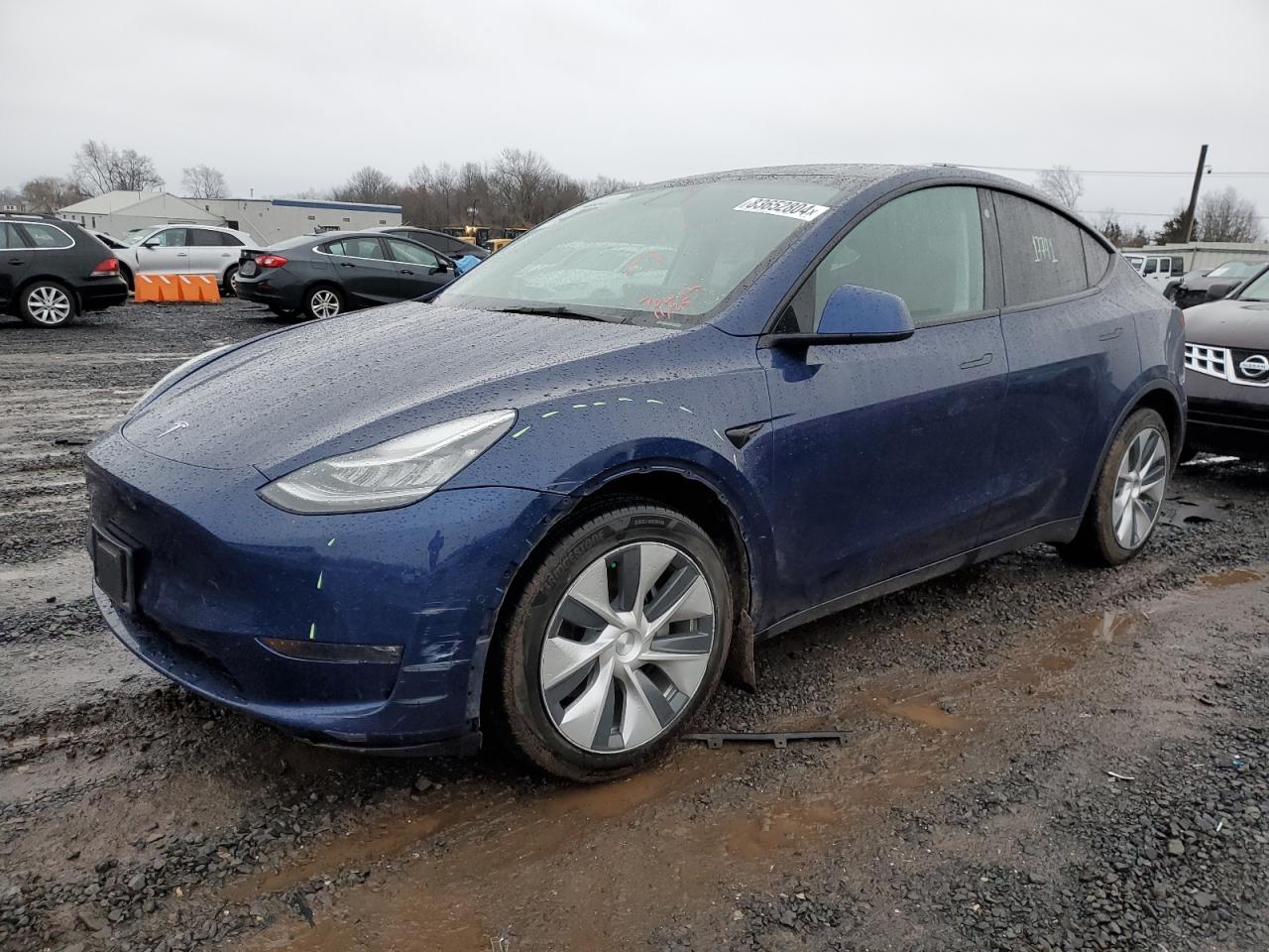 2022 TESLA MODEL Y  VIN:7SAYGDEE6NF372173