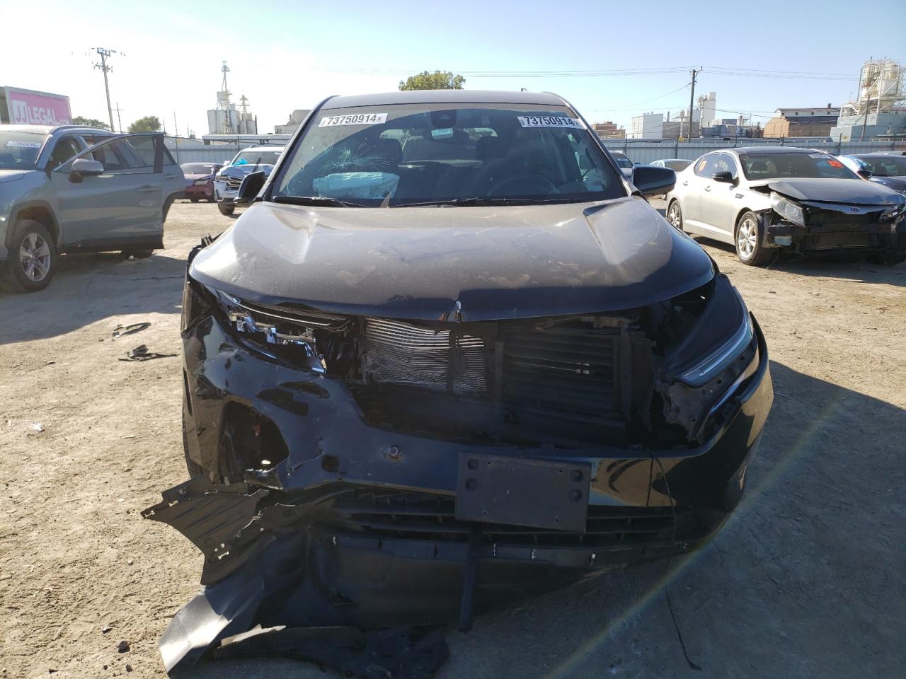 2022 CHEVROLET EQUINOX LT VIN:3GNAXKEV2NL186478