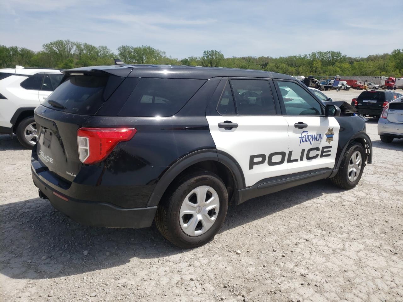 2022 FORD EXPLORER POLICE INTERCEPTOR VIN:1FM5K8AC2NGB45722