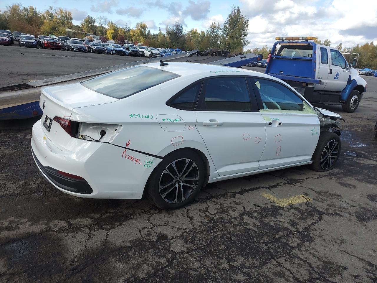 2022 VOLKSWAGEN JETTA SPORT VIN:3VWBM7BU4NM002518