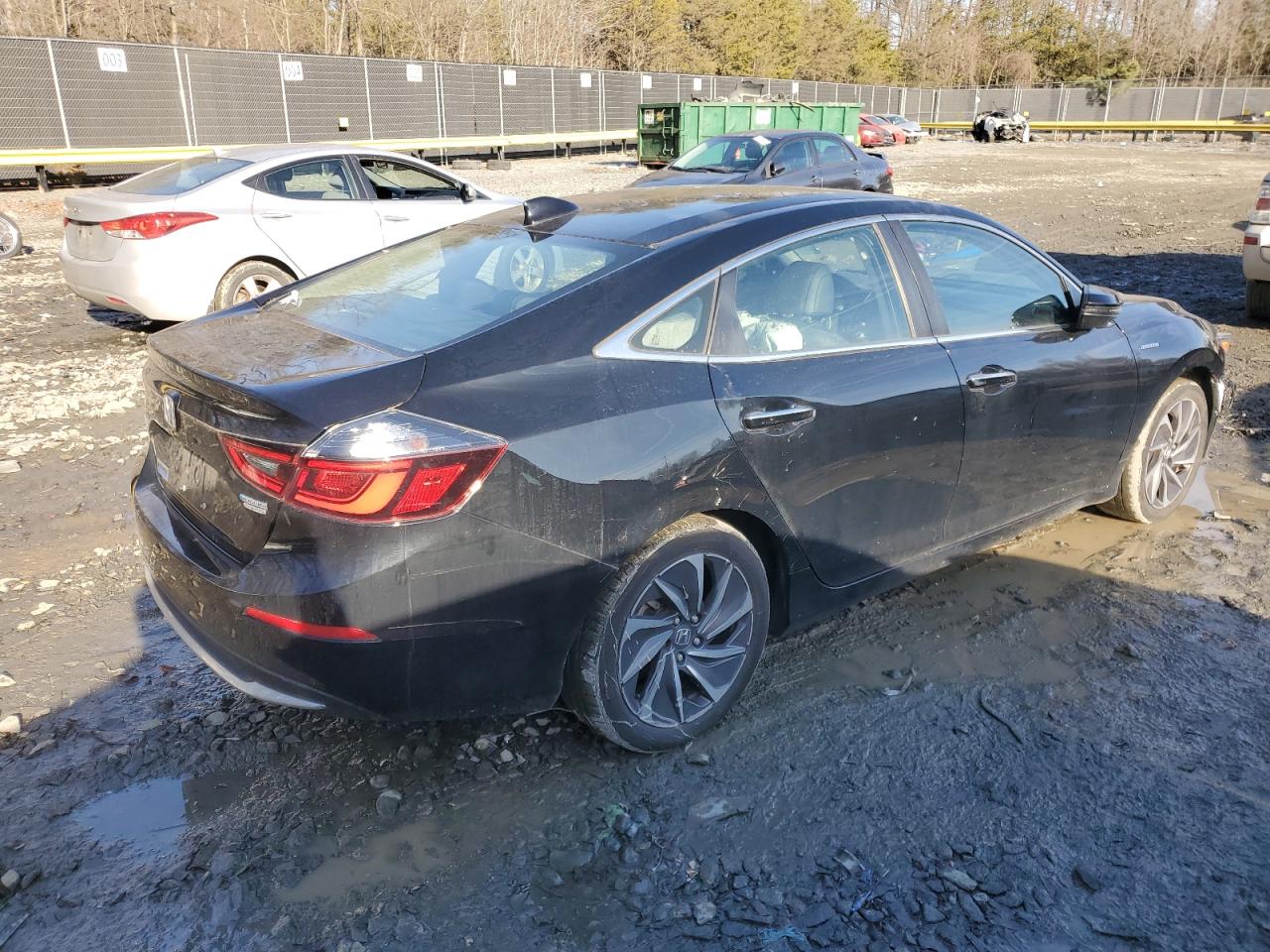 2022 HONDA INSIGHT TOURING VIN:19XZE4F93NE003026