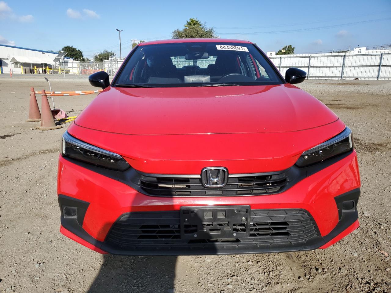 2022 HONDA CIVIC SPORT VIN:2HGFE2F59NH601812