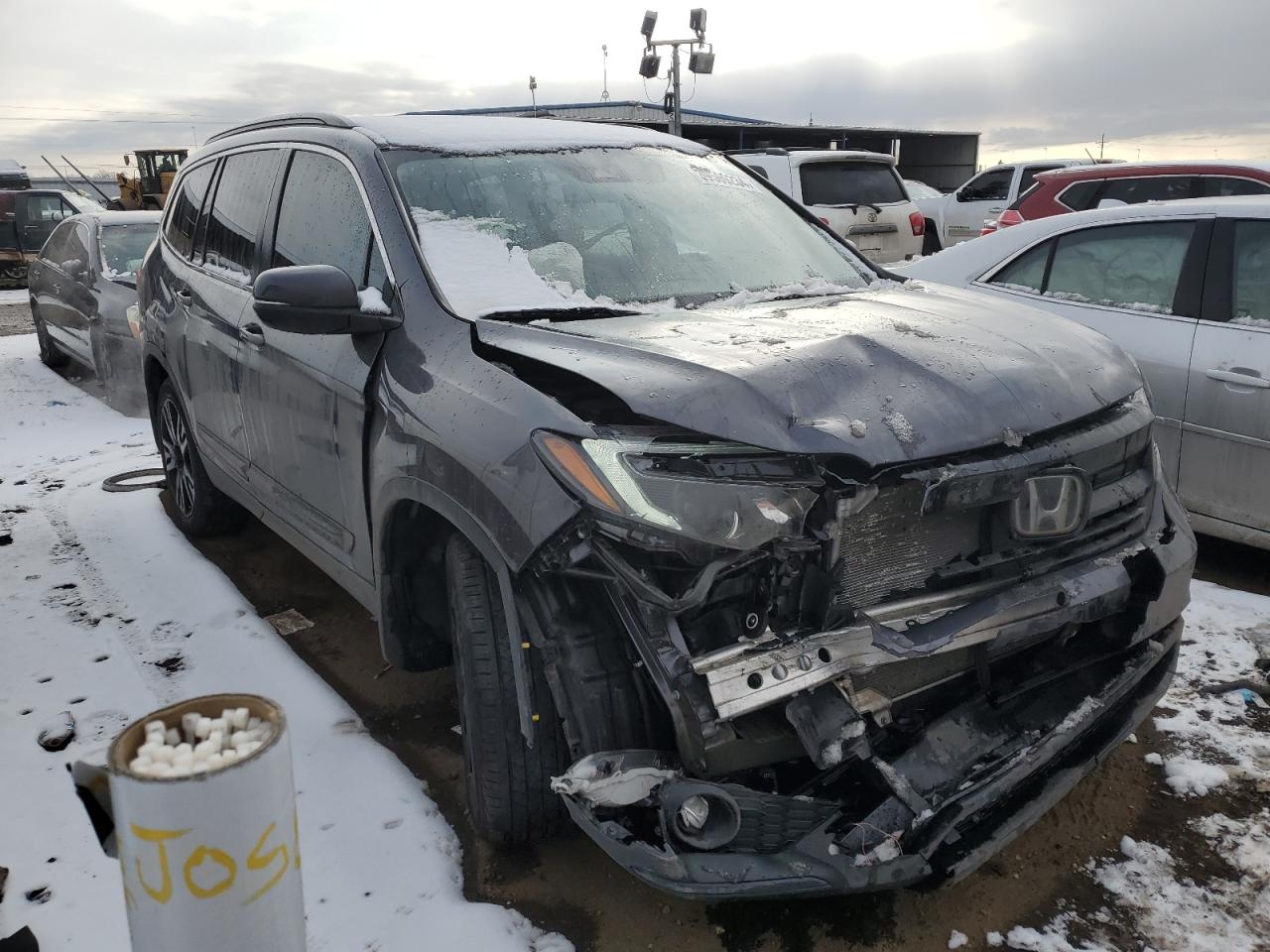 2022 HONDA PILOT SE VIN:5FNYF6H28NB081929