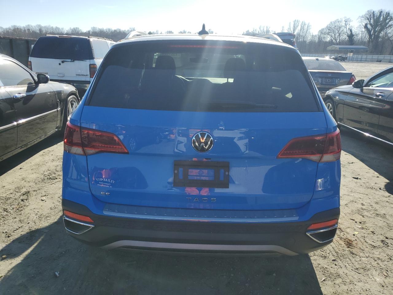 2023 VOLKSWAGEN TAOS SE VIN:3VVEX7B2XPM343819