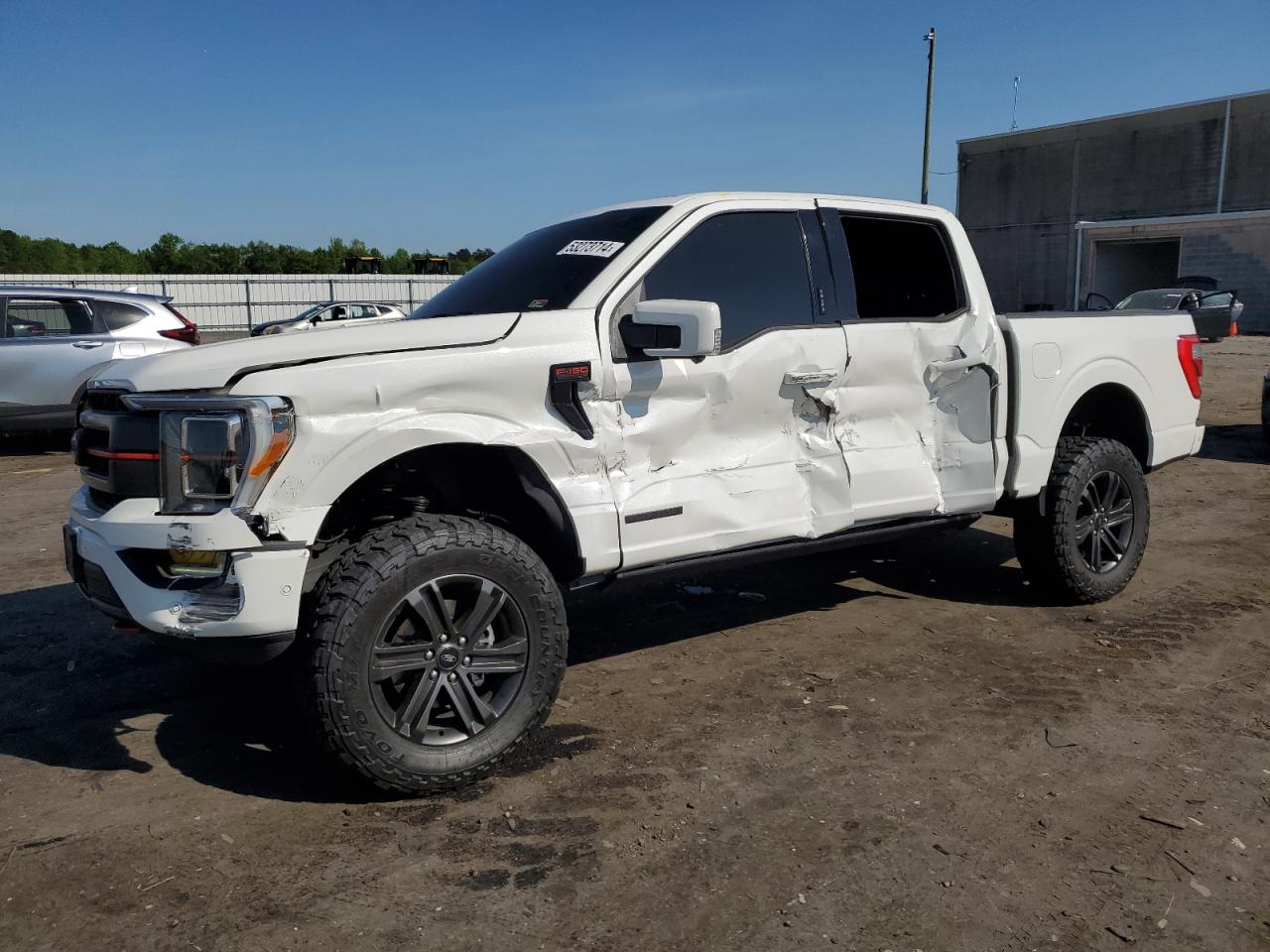 2022 FORD F150 SUPERCREW VIN:1FTFW1ED8NFA43015