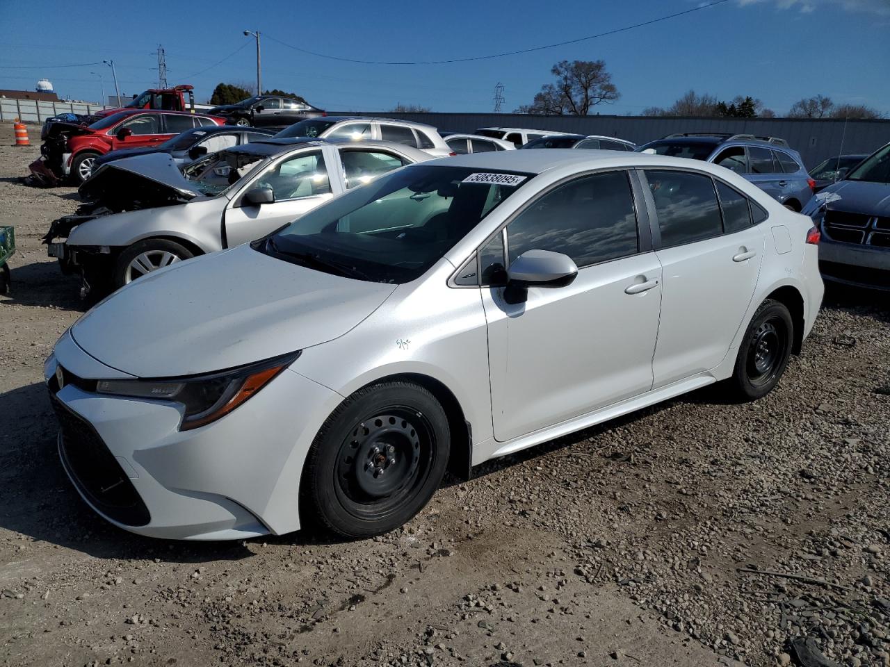 2022 TOYOTA COROLLA LE VIN:JTDEPMAE2N3013681