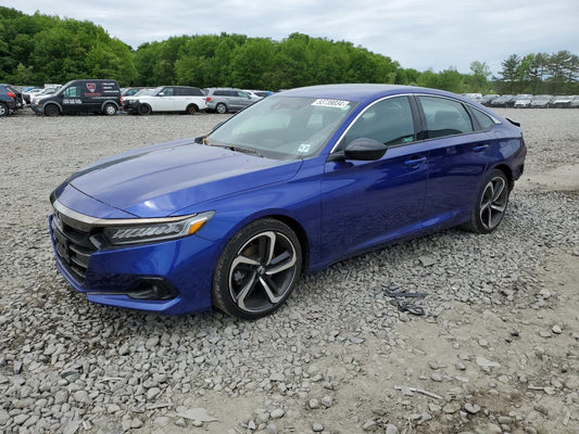 2022 HONDA ACCORD SPORT VIN:1HGCV1F3XNA076480