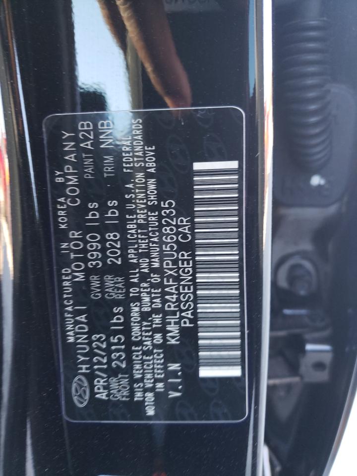 2023 HYUNDAI ELANTRA N LINE VIN:KMHLR4AFXPU568235