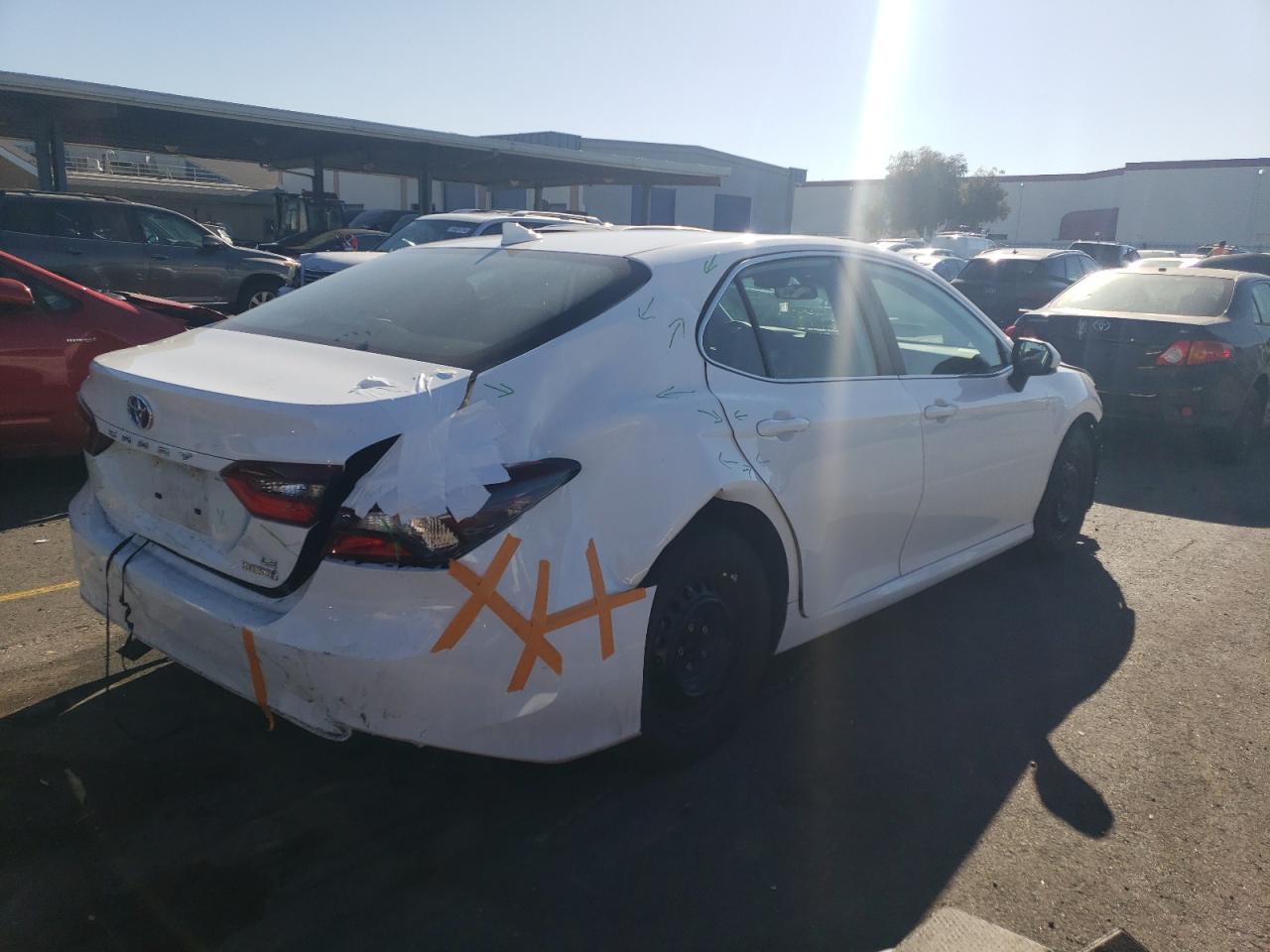 2023 TOYOTA CAMRY LE VIN:4T1C31AK6PU606458