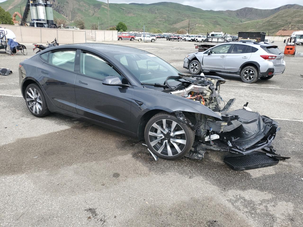 2024 TESLA MODEL 3  VIN:5YJ3E1EA1RF727460
