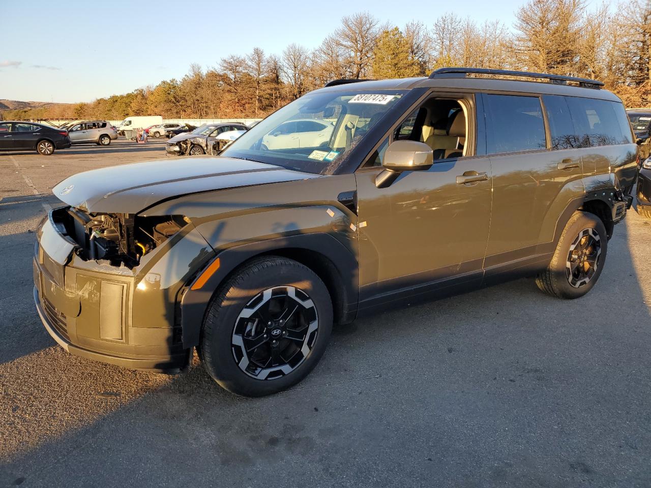 2024 HYUNDAI SANTA FE SEL VIN:5NMP2DGL5RH009953