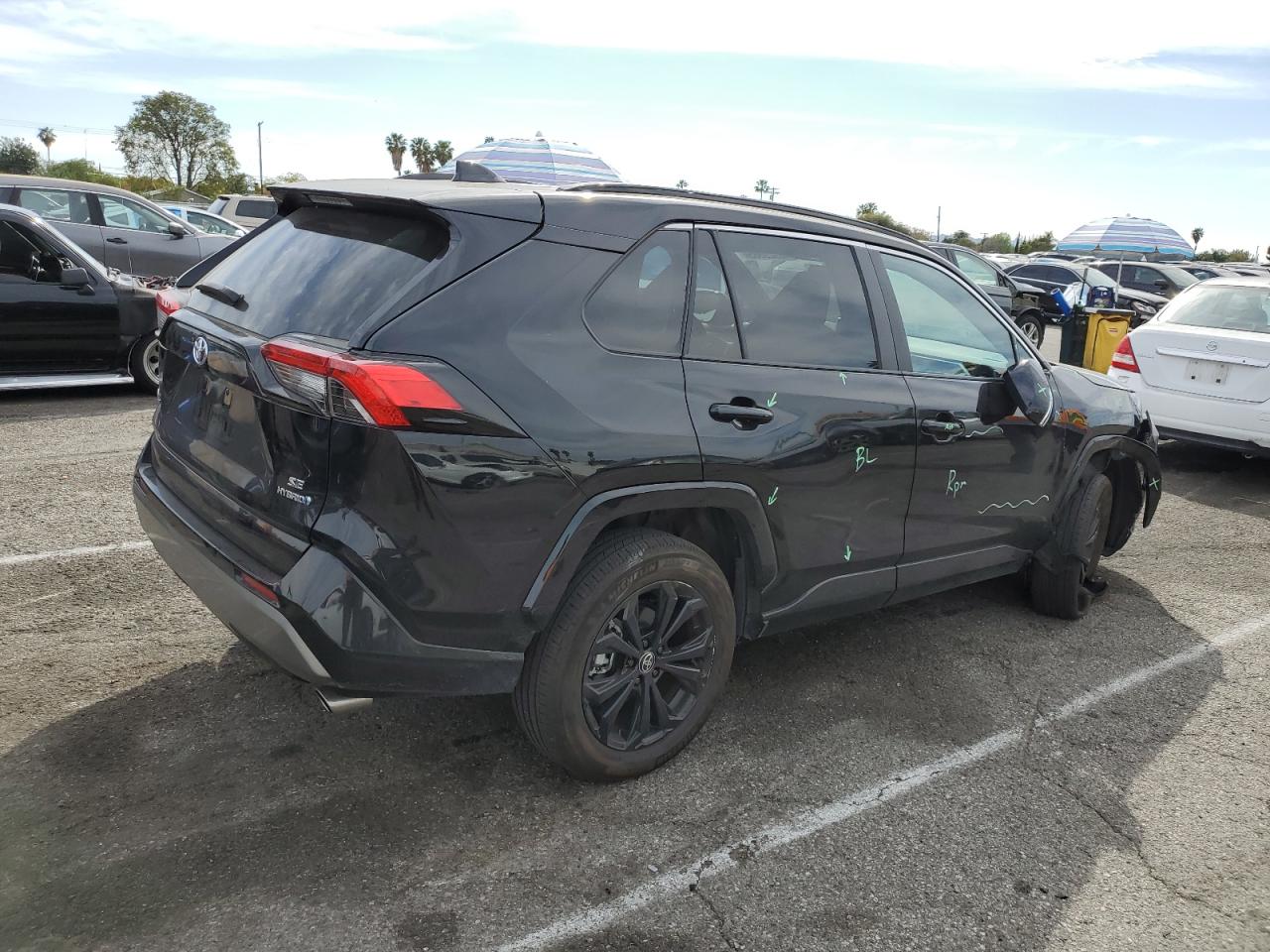 2022 TOYOTA RAV4 SE VIN:4T3T6RFV1NU103790
