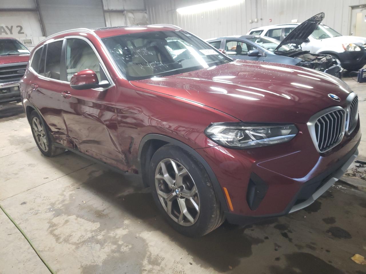 2022 BMW X3 XDRIVE30I VIN:5UX53DP01N9L32072