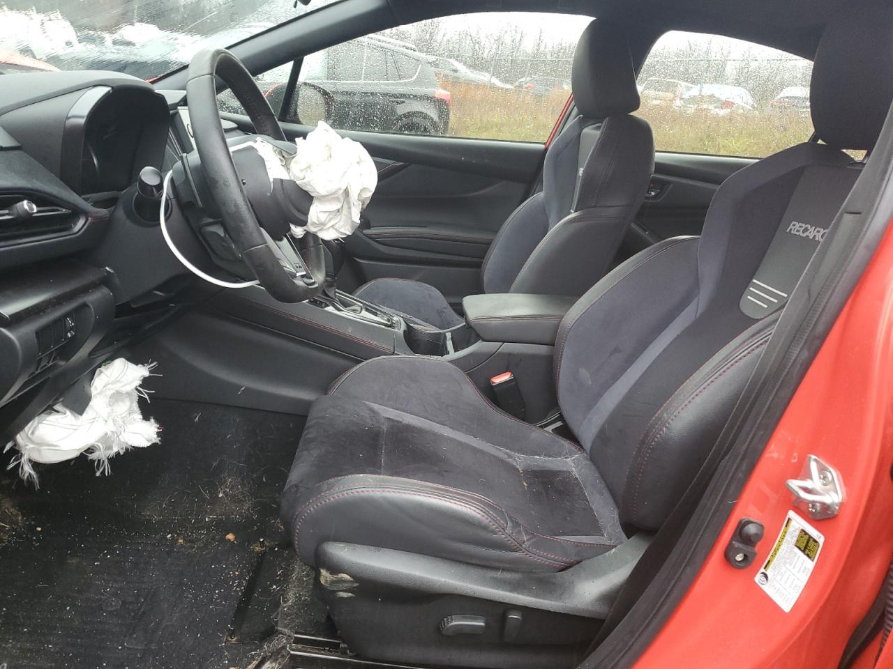 2022 SUBARU WRX GT VIN:JF1VBAU62N8028451