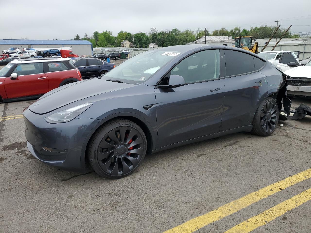 2023 TESLA MODEL Y  VIN:7SAYGDEF4PF937435