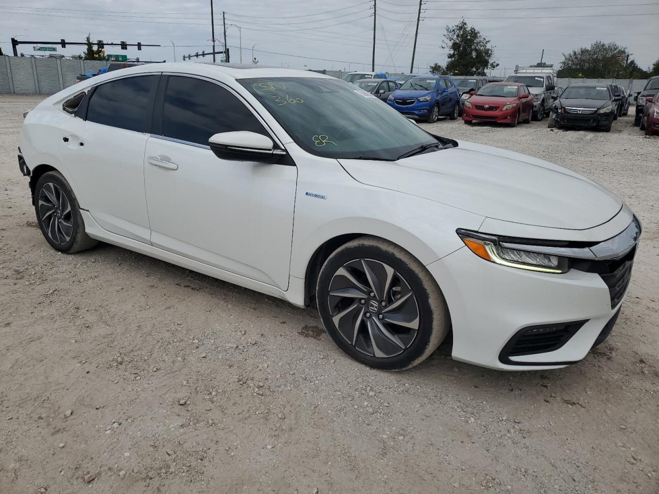 2022 HONDA INSIGHT TOURING VIN:19XZE4F94NE005514