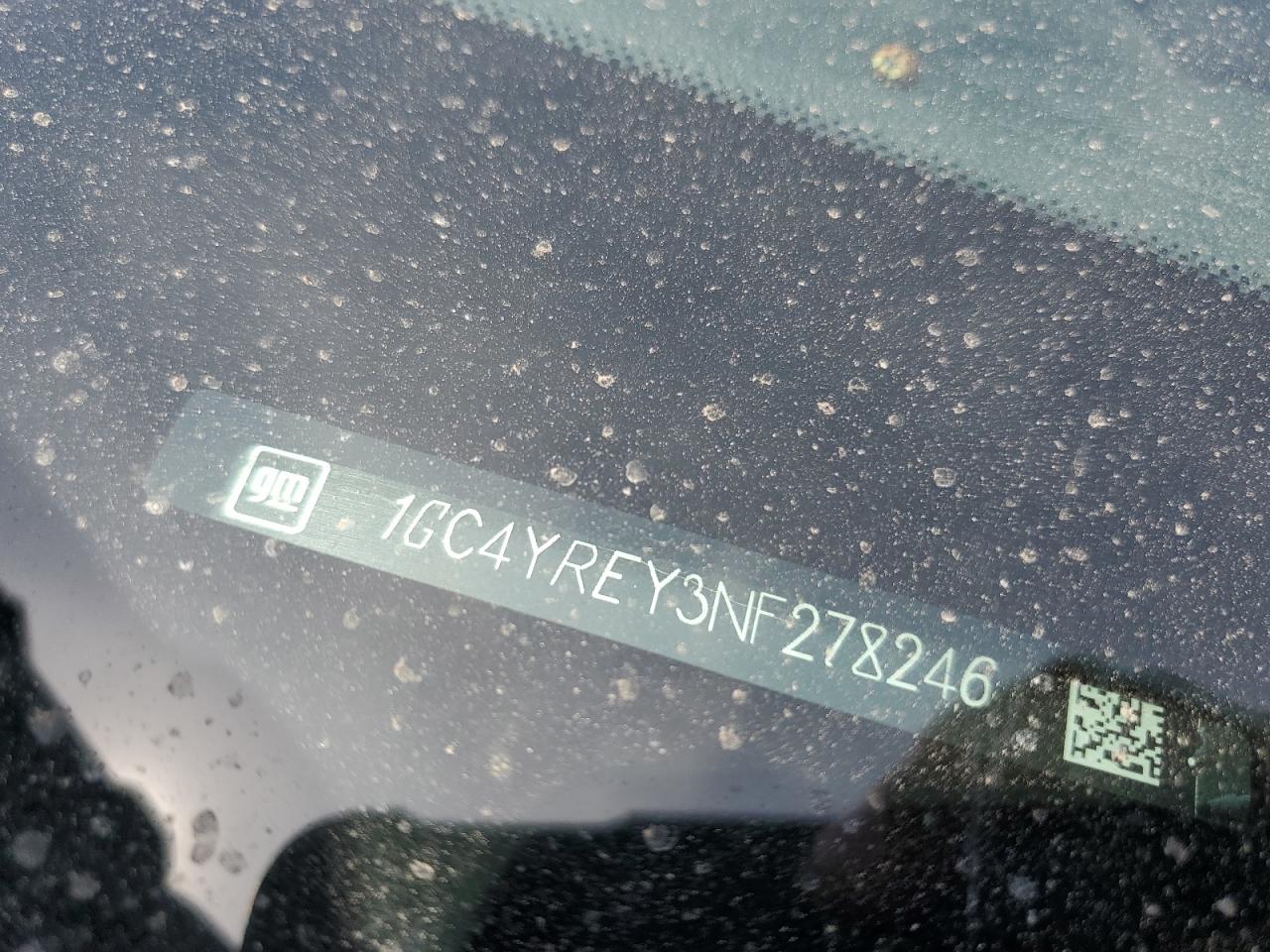 2022 CHEVROLET SILVERADO K2500 HIGH COUNTRY VIN:1GC4YREY3NF278246