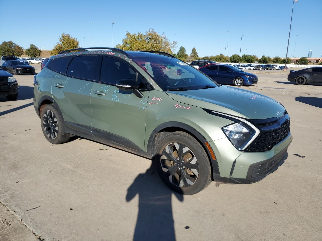 2023 KIA SPORTAGE X LINE VIN:5XYK6CAF5PG076328