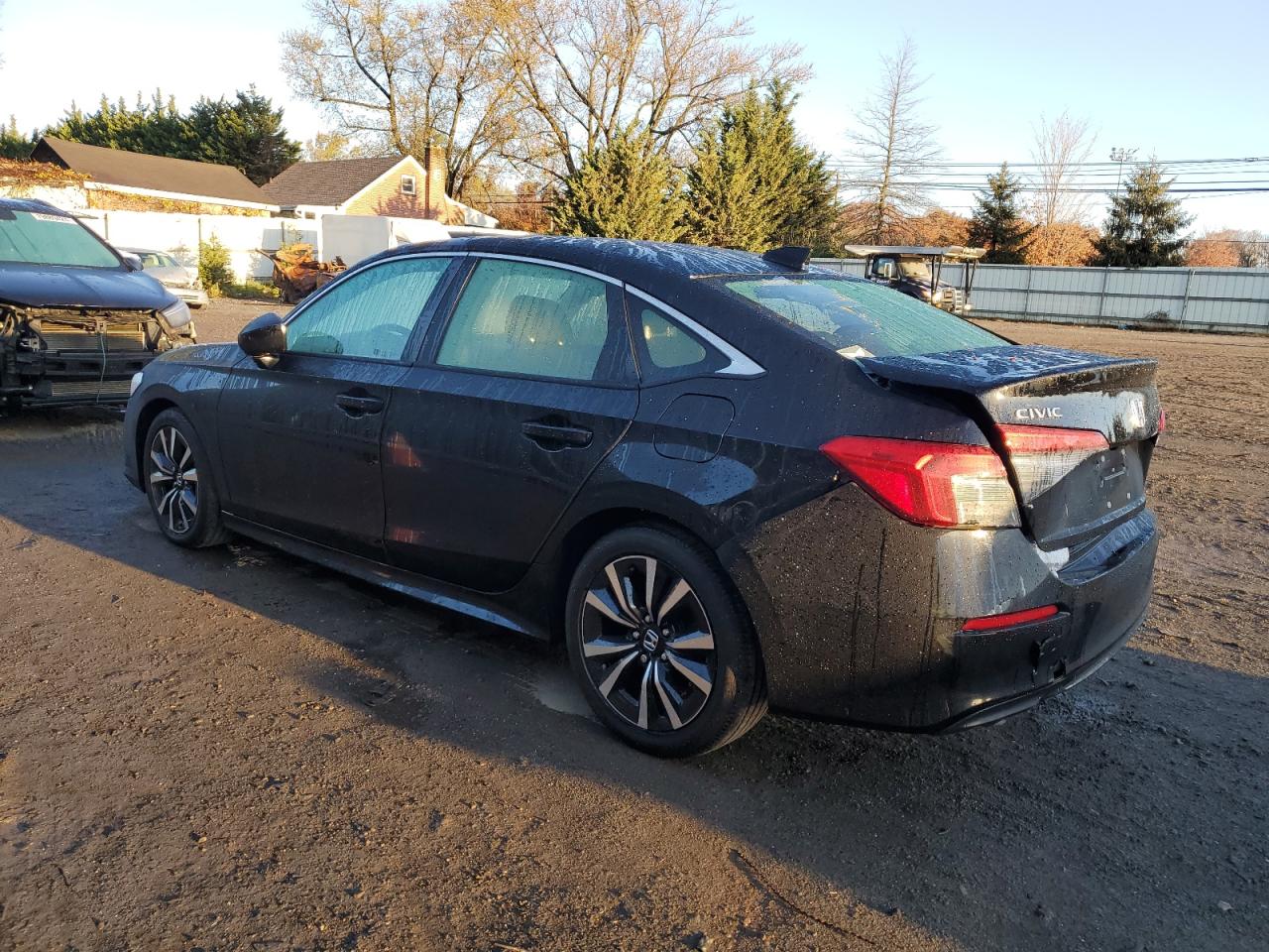 2022 HONDA CIVIC EX VIN:JHMFE1F71NX007252
