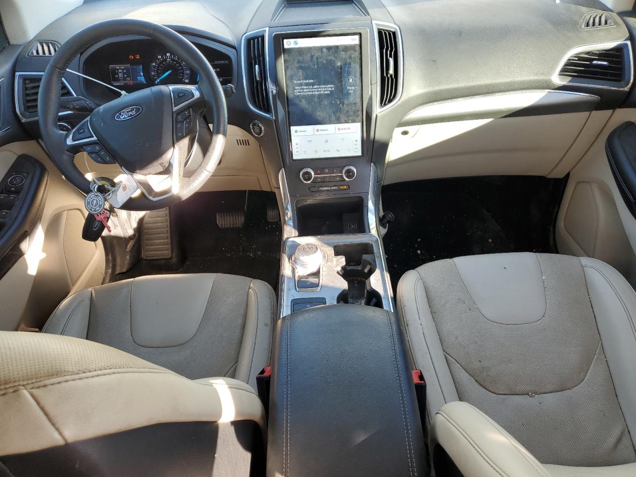 2022 FORD EDGE TITANIUM VIN:2FMPK4K96NBA41410