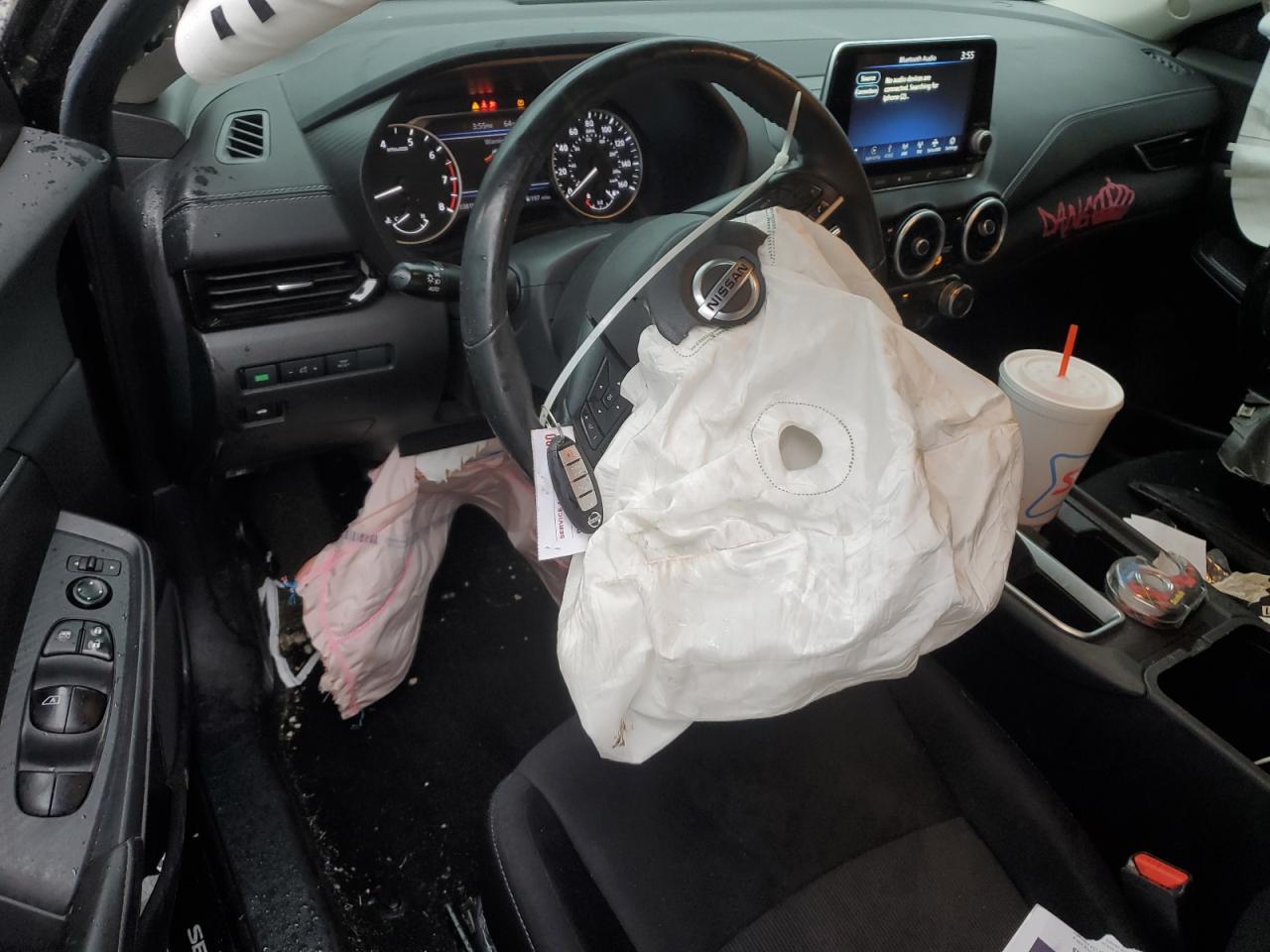 2022 NISSAN SENTRA SV VIN:3N1AB8CV9NY243133