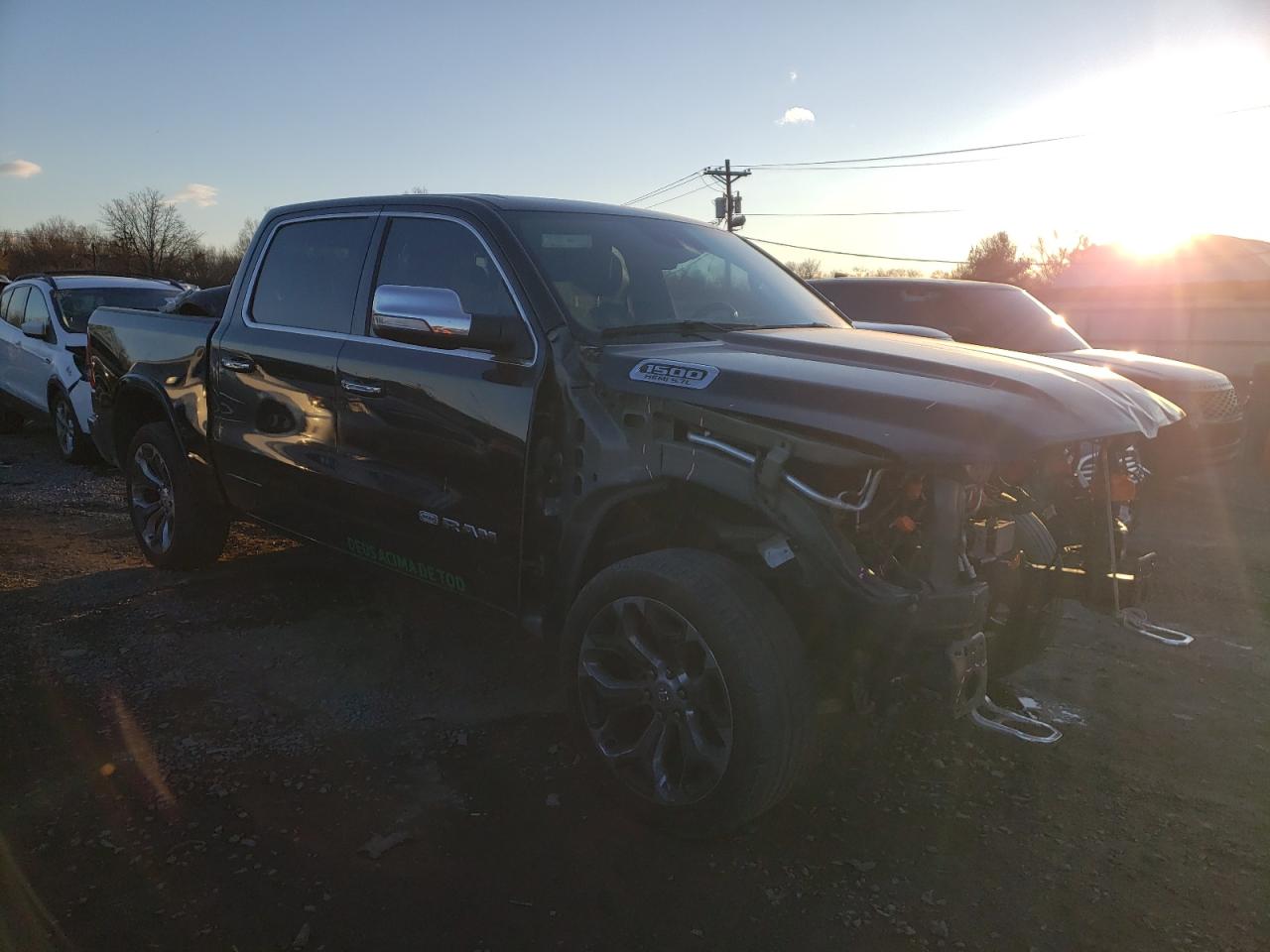2022 RAM 1500 LONGHORN VIN:1C6SRFKT4NN164619