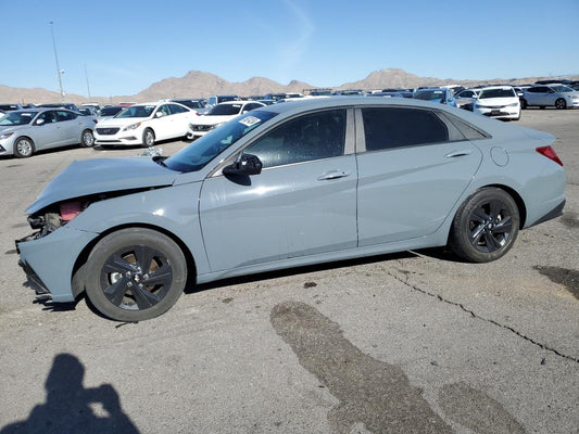 2022 HYUNDAI ELANTRA BLUE VIN:KMHLM4AJ3NU023557