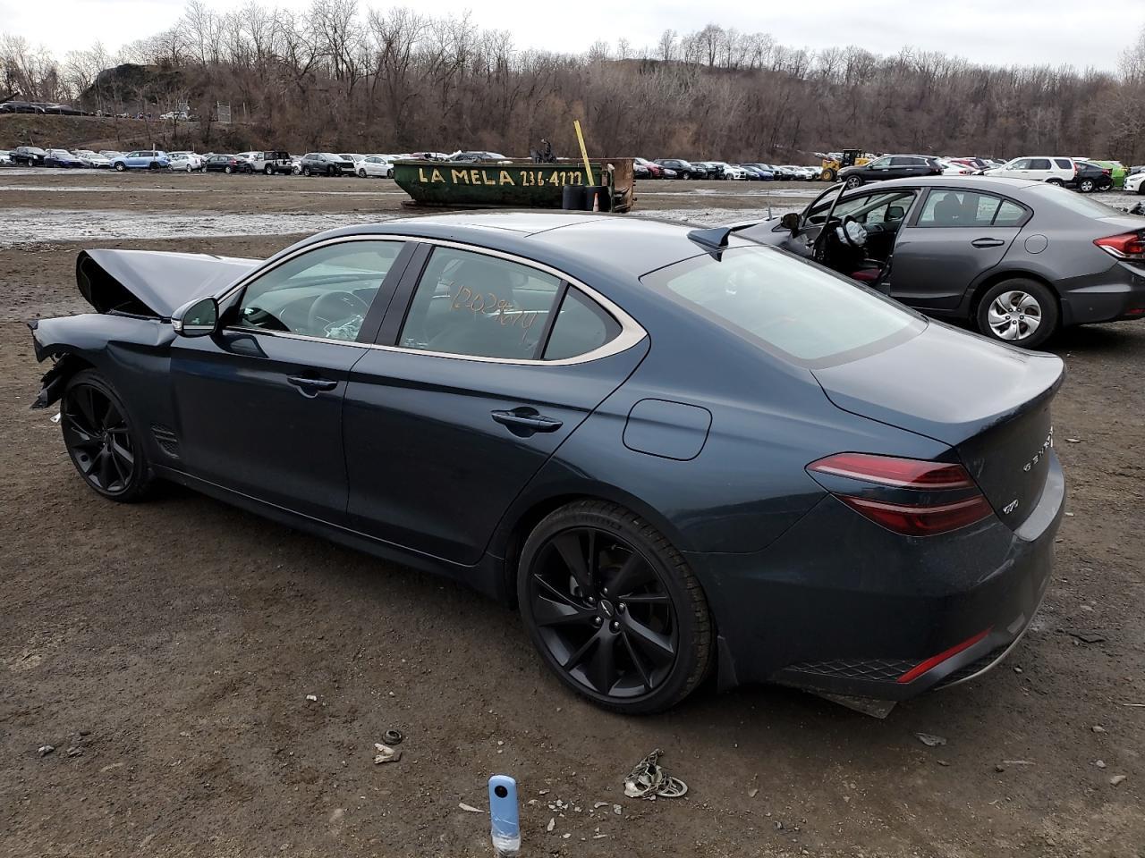 2023 GENESIS G70 BASE VIN:KMTG34TA4PU126139