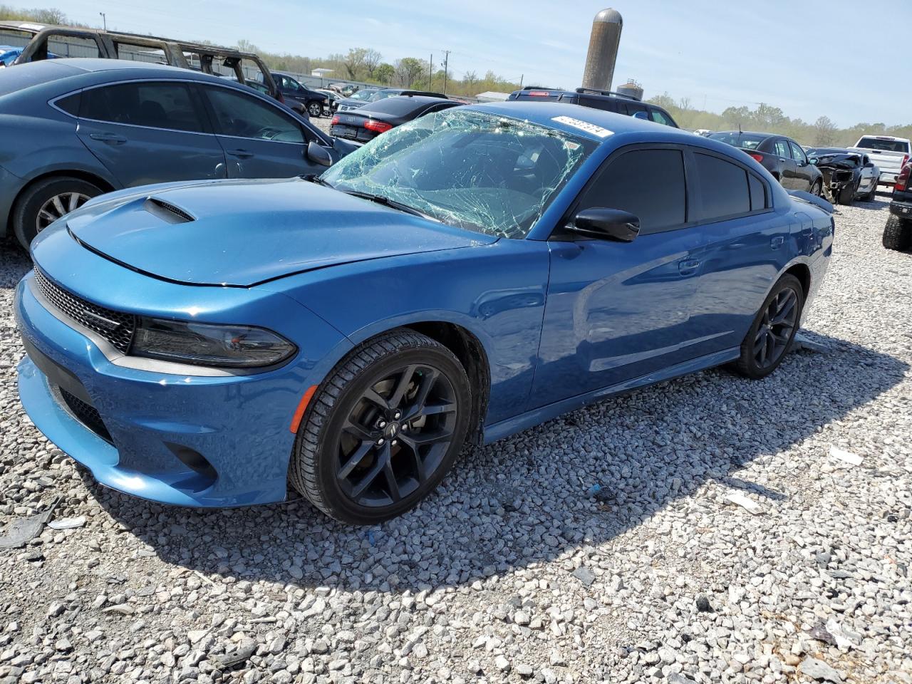 2022 DODGE CHARGER GT VIN:2C3CDXHG7NH224868