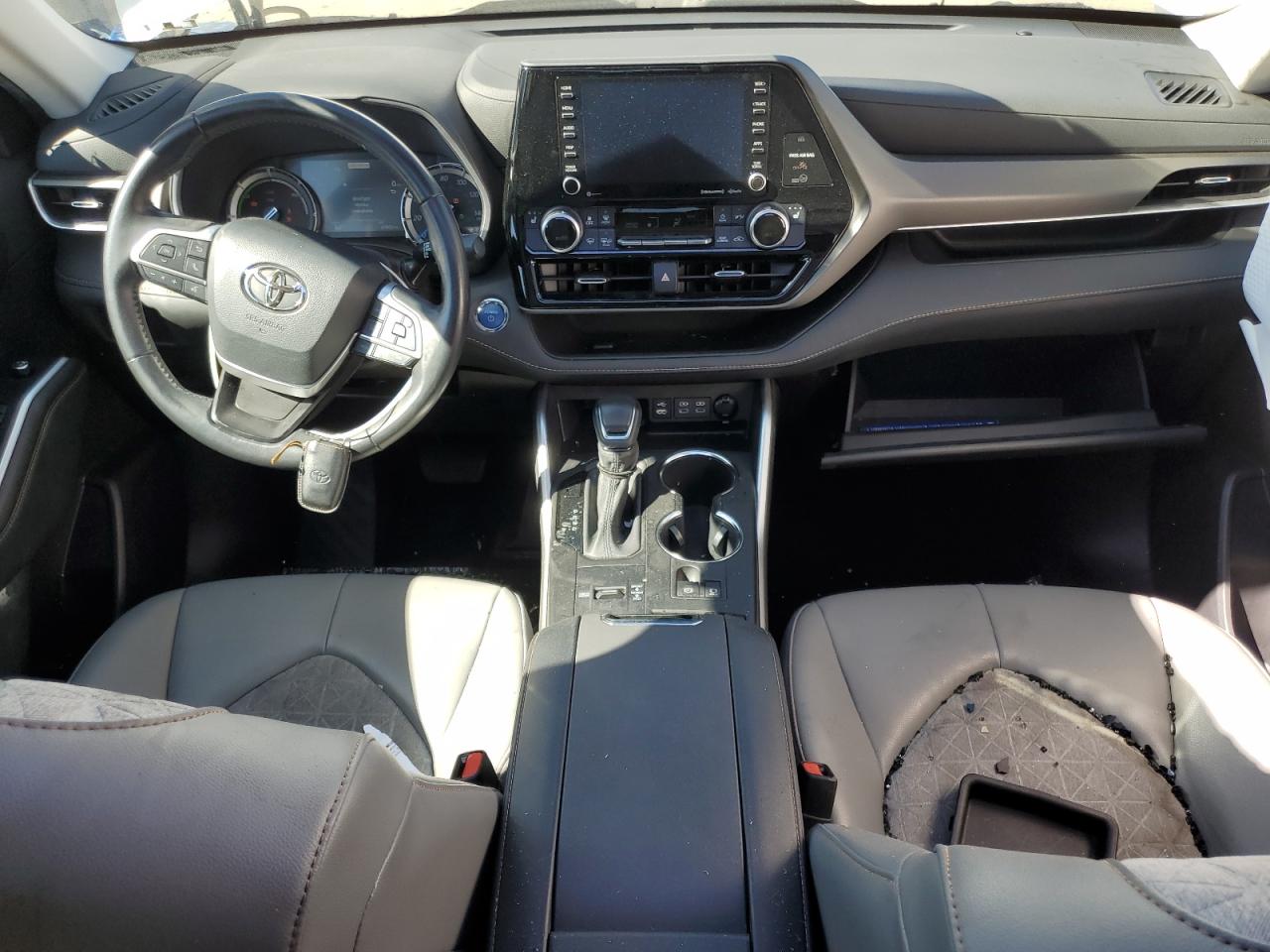 2022 TOYOTA HIGHLANDER HYBRID XLE VIN:5TDABRCH7NS542897