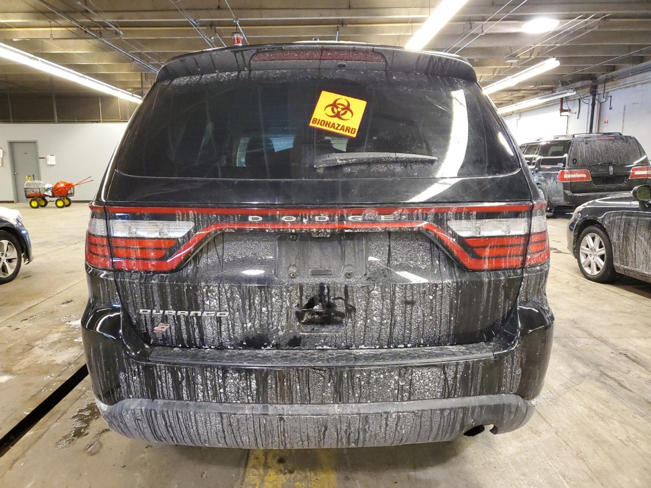 2022 DODGE DURANGO SXT VIN:1C4RDJAG7NC187966