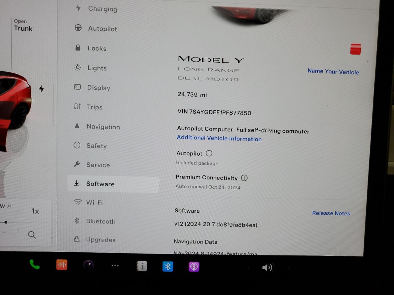 2023 TESLA MODEL Y  VIN:7SAYGDEE1PF877850