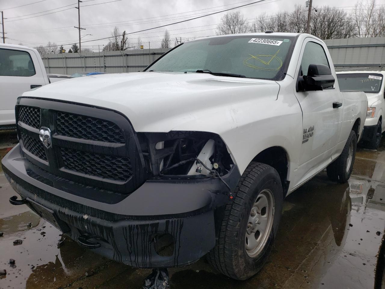 2022 RAM 1500 CLASSIC TRADESMAN VIN:3C6JR7AG4NG341314