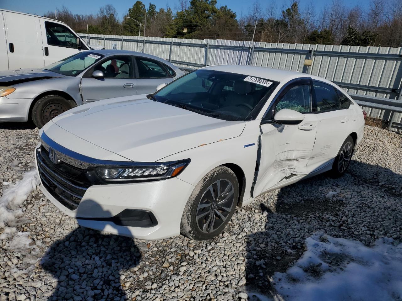 2022 HONDA ACCORD HYBRID VIN:1HGCV3F11NA008580