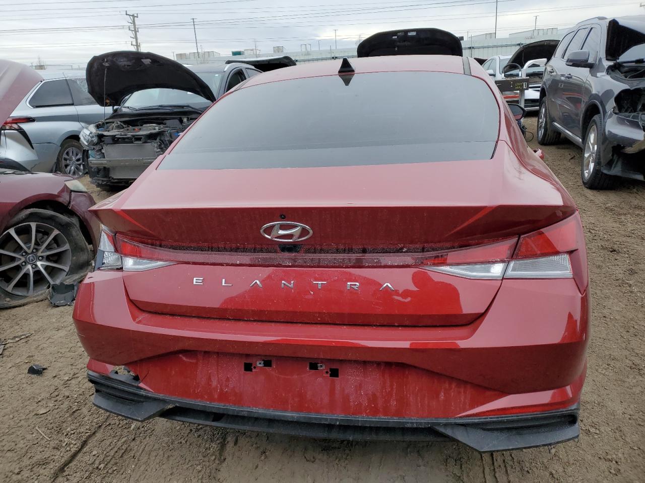 2023 HYUNDAI ELANTRA SEL VIN:KMHLM4AG1PU593452