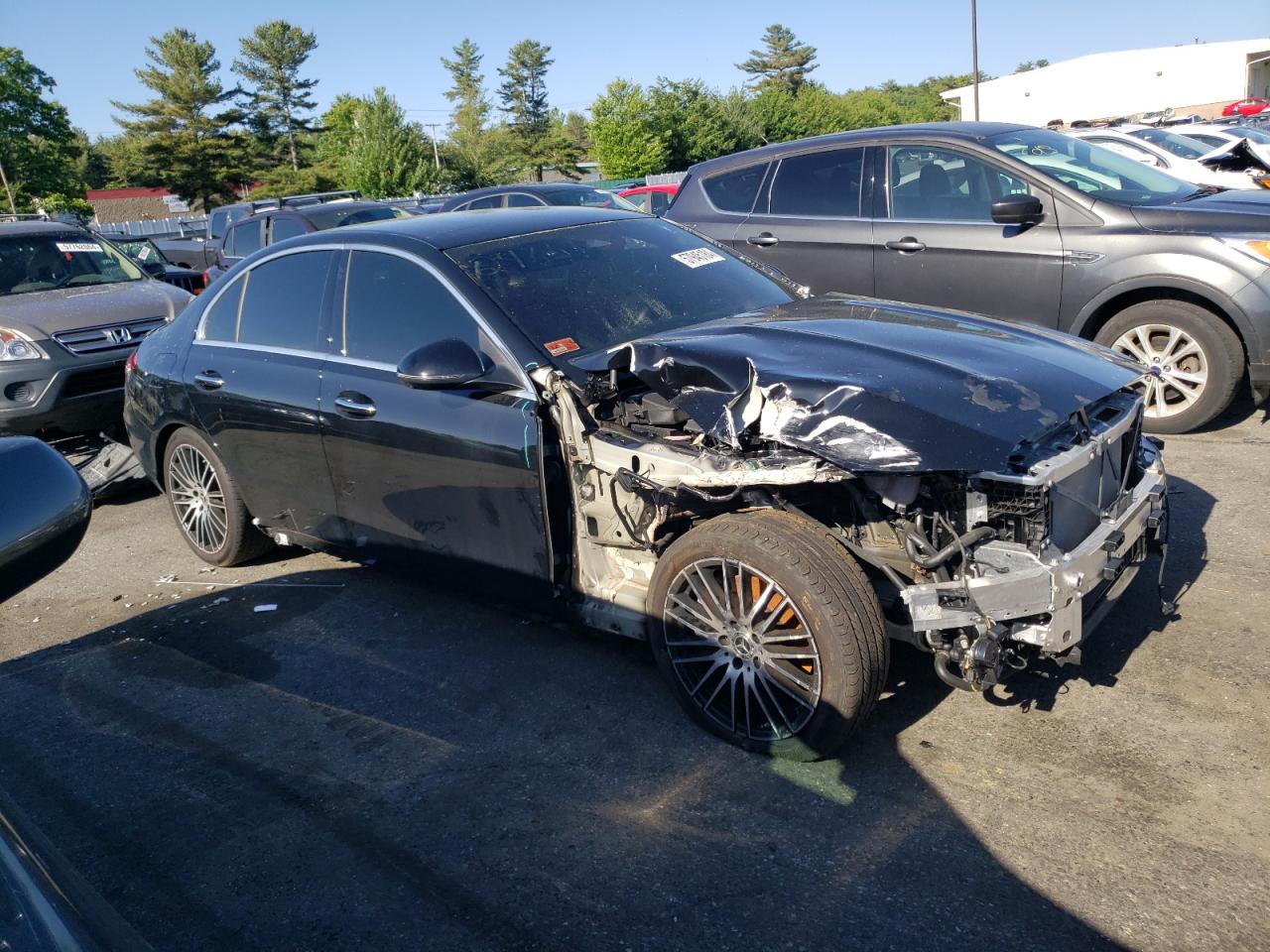 2022 MERCEDES-BENZ C 300 4MATIC VIN:W1KAF4HB8NR034342