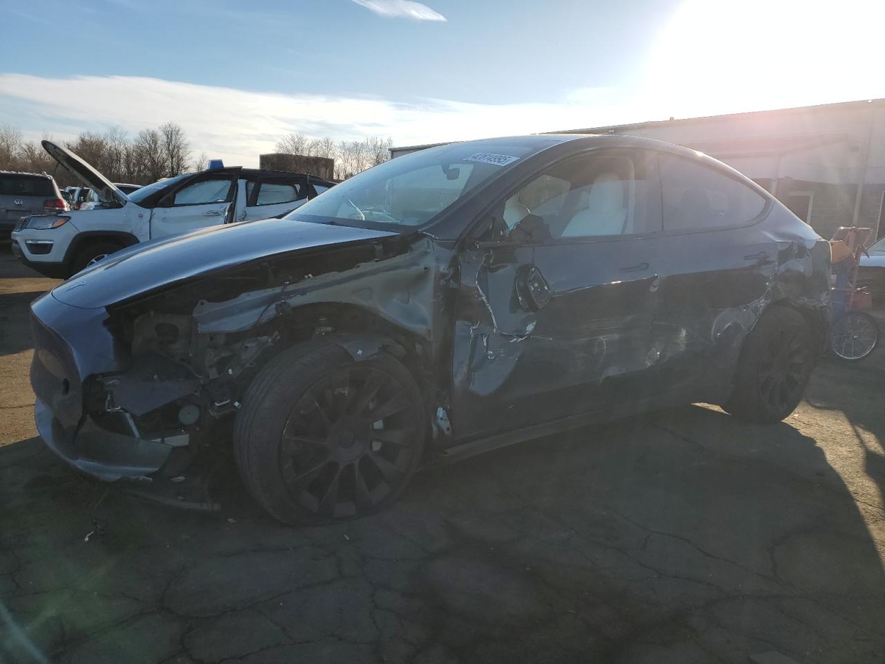 2023 TESLA MODEL Y  VIN:7SAYGAEE6PF645646