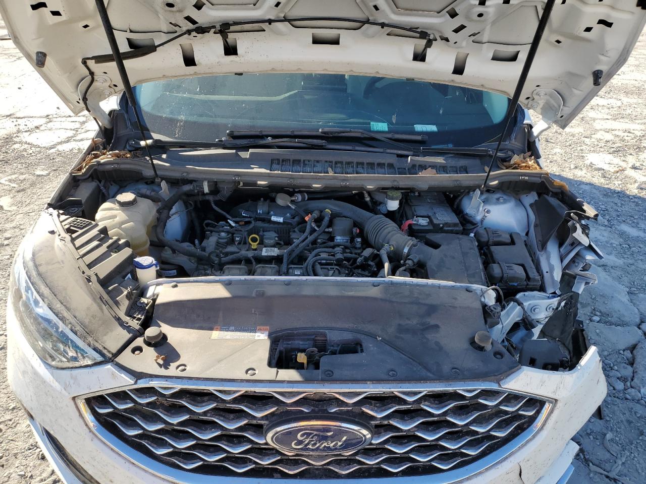 2022 FORD EDGE TITANIUM VIN:2FMPK4K96NBA41410