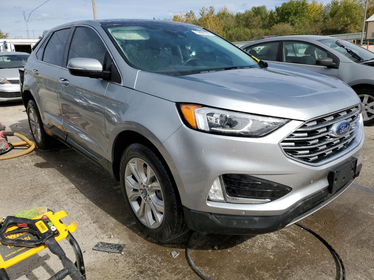 2022 FORD EDGE TITANIUM VIN:2FMPK4K96NBA24395