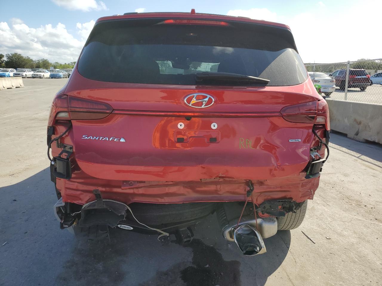 2023 HYUNDAI SANTA FE SEL VIN:5NMS2DAJ3PH571574