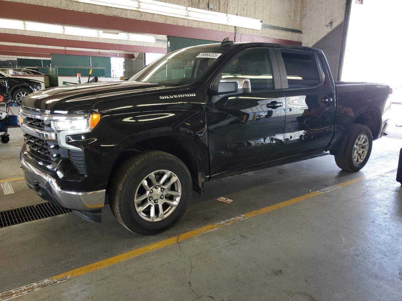 2023 CHEVROLET SILVERADO K1500 LT-L VIN:3GCPDKEK0PG245380