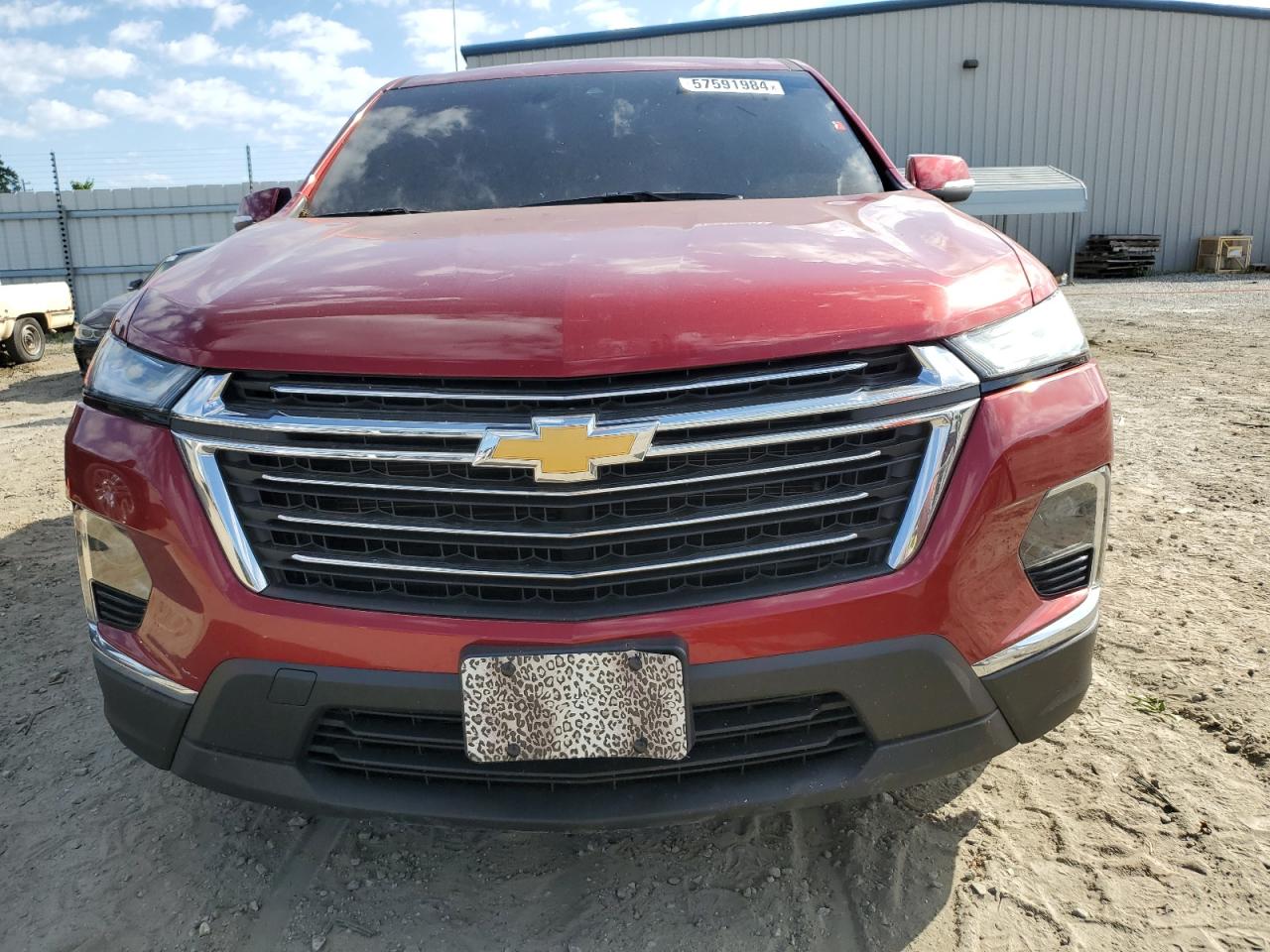 2022 CHEVROLET TRAVERSE LT VIN:1GNEVHKW3NJ147557