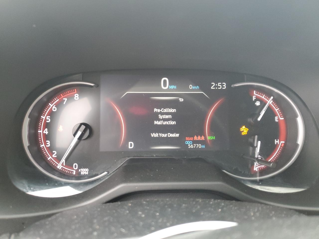 2023 TOYOTA RAV4 XLE VIN:2T3W1RFV3PW288939