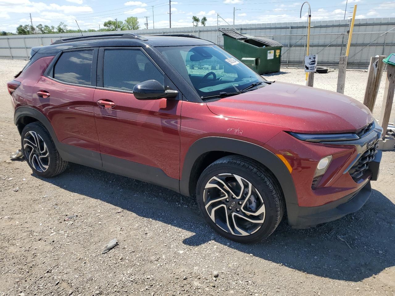 2024 CHEVROLET TRAILBLAZER RS VIN:KL79MUSL1RB107678