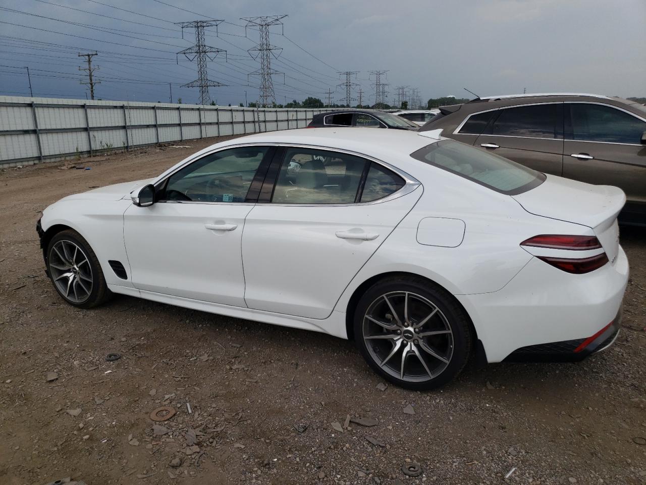 2023 GENESIS G70 BASE VIN:KMTG34TA2PU134417