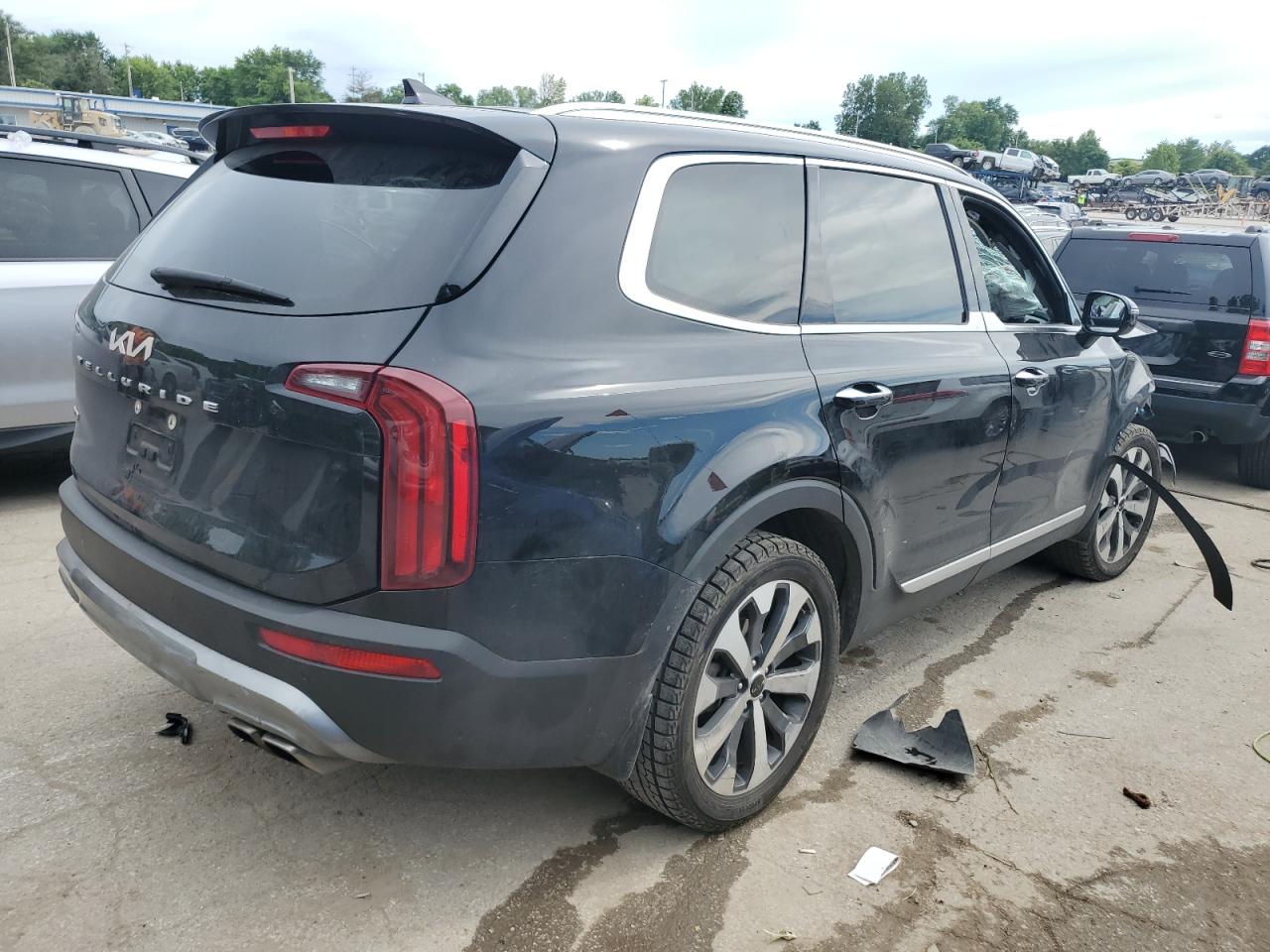 2022 KIA TELLURIDE SX VIN:5XYP5DHC8NG214368