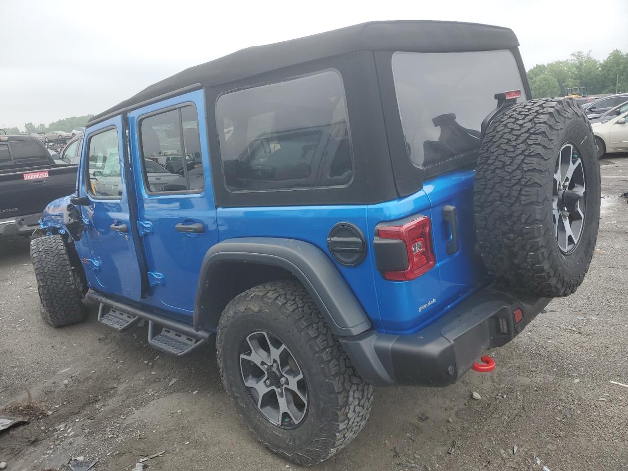 2022 JEEP WRANGLER UNLIMITED RUBICON VIN:1C4HJXFG5NW125884