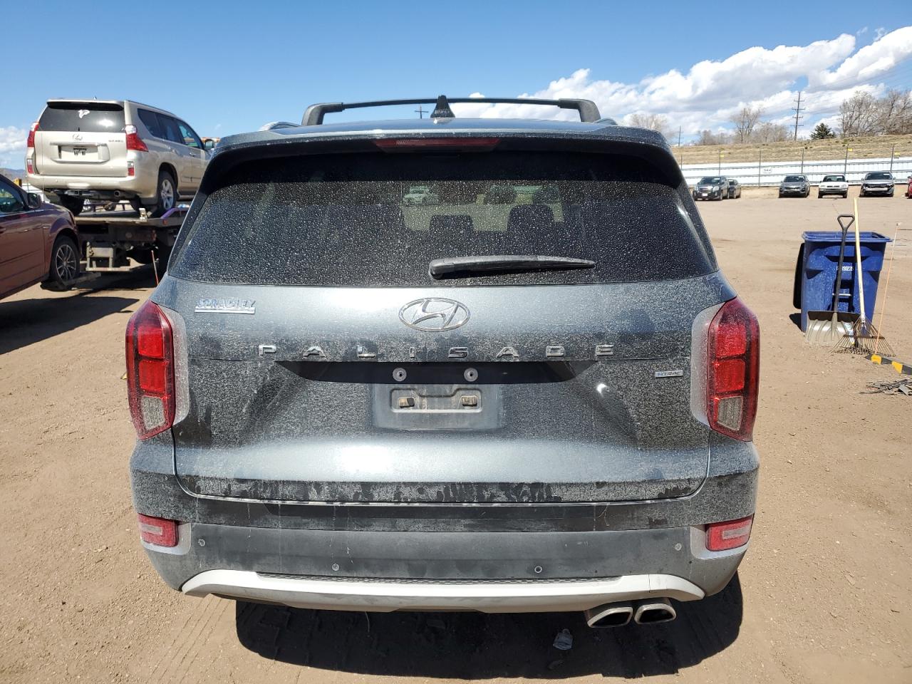 2022 HYUNDAI PALISADE SEL VIN:KM8R4DHE9NU415249